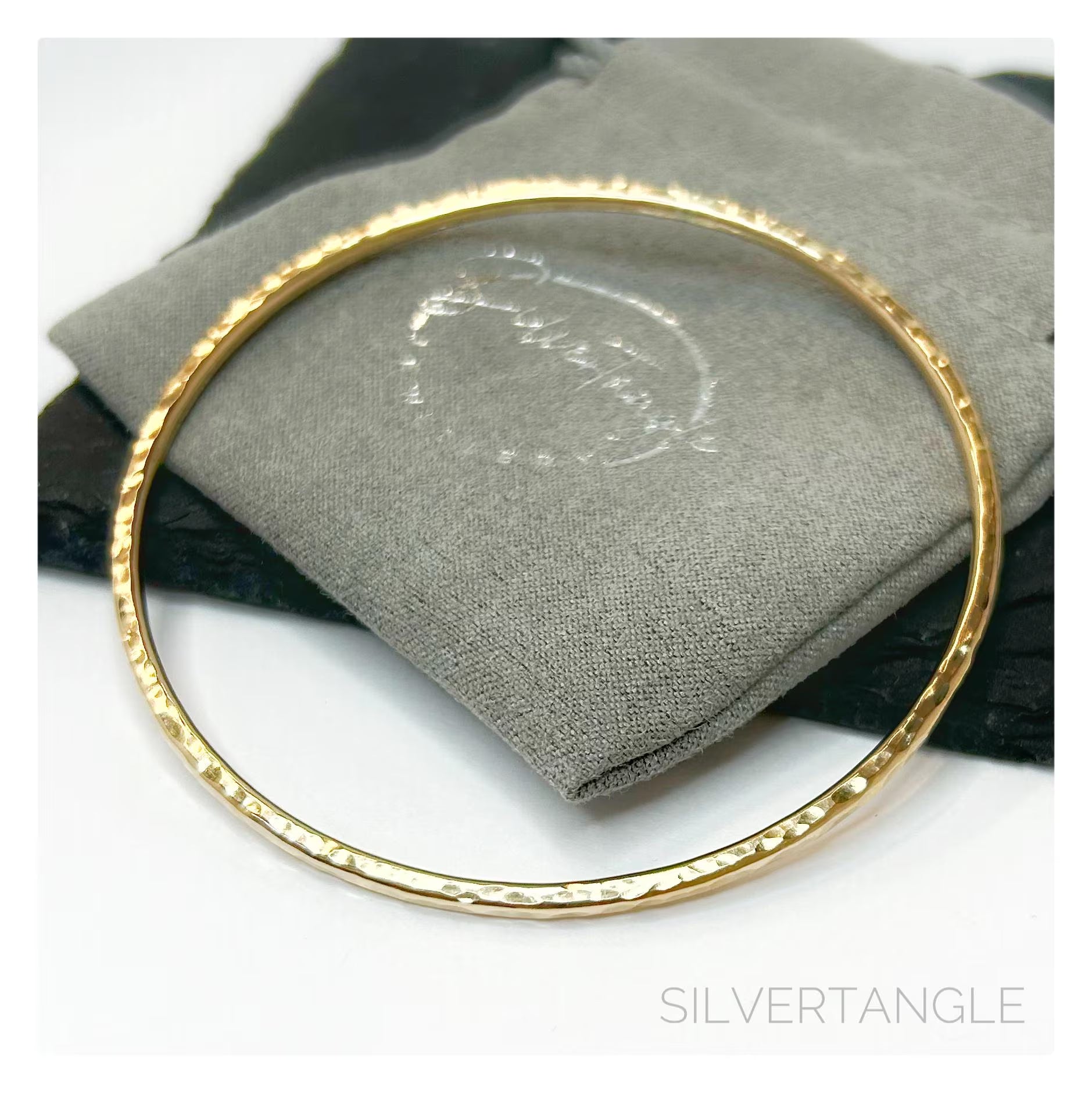Gold Filled Bangle 14K - Gold Bangle Hammered Gold Bangle - Gold Bangle - round Bangle - Gold Filled Bangle - Gold Bracelet
